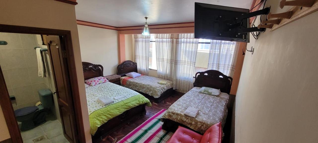 Hostal Sol Y Luna Panzió Copacabana  Kültér fotó